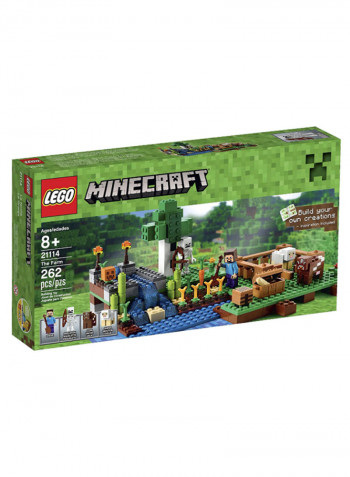 262-Piece Minecraft The Farm Building Set 21114