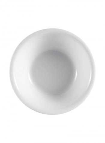 36-Piece Porcelain Fruit Bowl White 5ounce