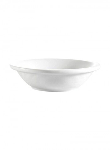 36-Piece Porcelain Fruit Bowl White 5ounce