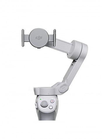 DJI OM 4 - Handheld 3-Axis Smartphone Gimbal Stabilizer With Grip Tripod Vlog YouTube Live Video Grey