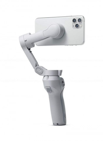 DJI OM 4 - Handheld 3-Axis Smartphone Gimbal Stabilizer With Grip Tripod Vlog YouTube Live Video Grey