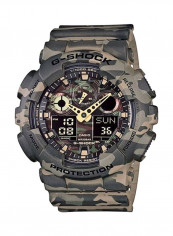 Men's Water Resistant Analog/Digital Watch Ga-100Cm-5Adr