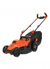 Mower With Ergonomic Handle Orange/Black 1400watts
