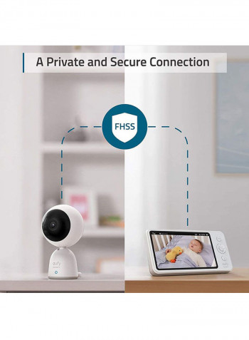 Security Baby Monitor Large 5-Inch Display 720p Resolution
