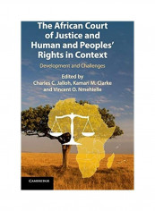 The African Court of Justice and Human and Peoples' Rights in Context: Development and Challenges Hardcover English by Charles C. Jalloh