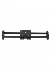 Retractable Track Dolly Slider Video Shooting Stabilizer 50 x 7centimeter Black/Red