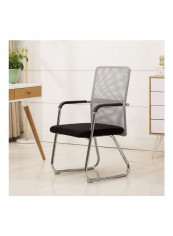 High Rebound Sponge Cushion Office Chair Grey/Black
