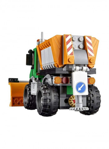 City Snowplow Truck Building Toy 60083