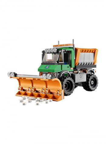 City Snowplow Truck Building Toy 60083