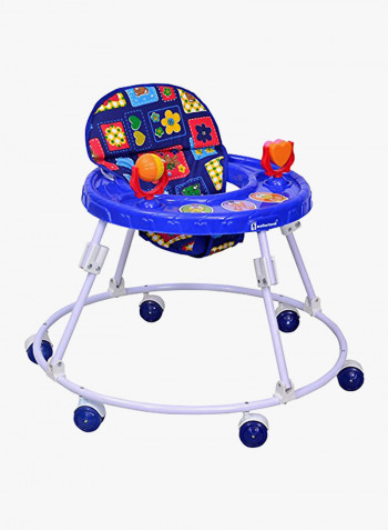Adjustable Backrest Baby Walker