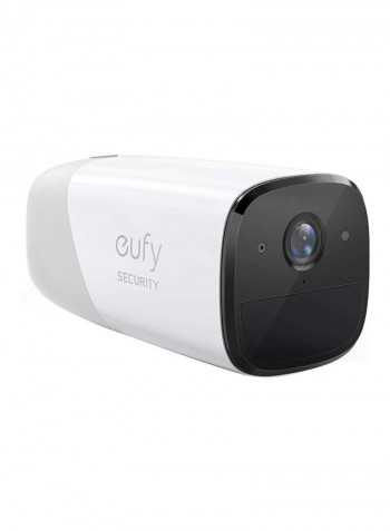 Wireless Home Security Add-On Camera White/Grey