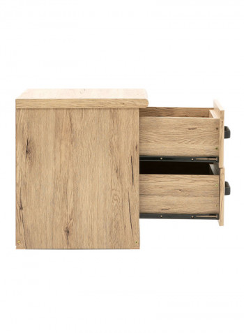 2-Piece Raymond Night Stand Set Summer Oak