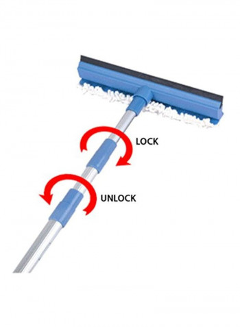 Squeegee Window Cleaner Blue/Grey 28.5x7centimeter