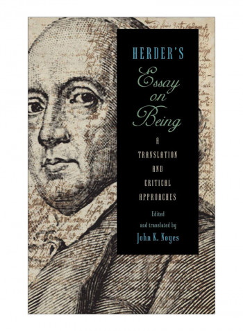 Herder's Essay On Being Hardcover
