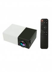 HD LED Mini Portable Projector V3464-EU White/Black