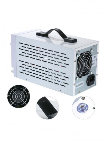 Mini DC Power Supply Source Grey/White/Black 160 x 125 x 280millimeter