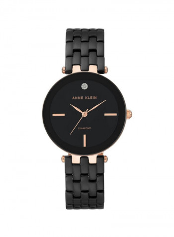 Women's Ceramic Analog Wrist  Watch Ak3310Bkrg