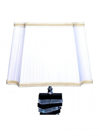 Decorative Table Lamp White/Black/Clear 400x700millimeter