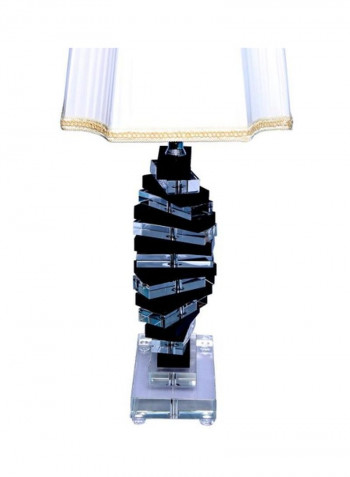 Decorative Table Lamp White/Black/Clear 400x700millimeter