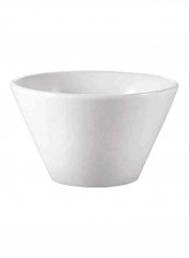 36-Piece Porcelain V Shaped Bowl White 4x4x2.25inch