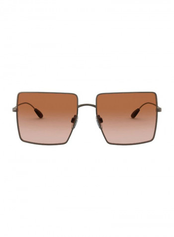 Women's Square Frame Sunglasses - Lens Size: 56 mm