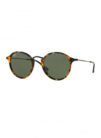 Fleck Rim Round Sunglasses - Lens Size: 49 mm