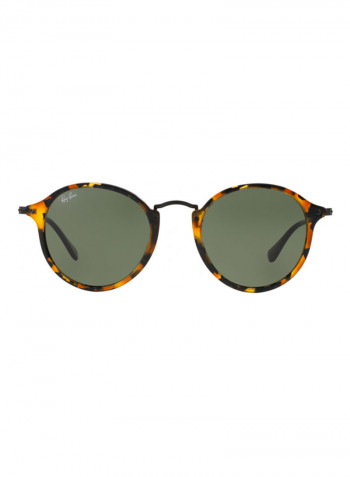 Fleck Rim Round Sunglasses - Lens Size: 49 mm