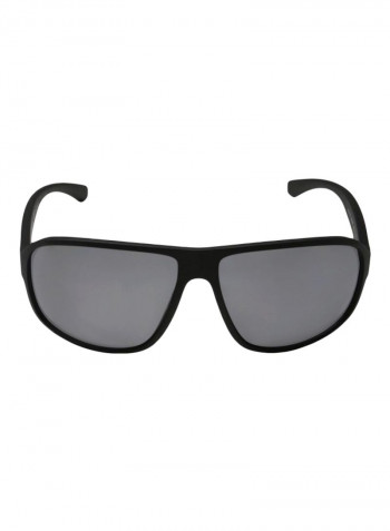Men's UV-Protection Rectangular Sunglasses - Lens Size: 63 mm
