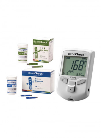 3-In-1 Multi-Monitoring Diabetes Meter Kit