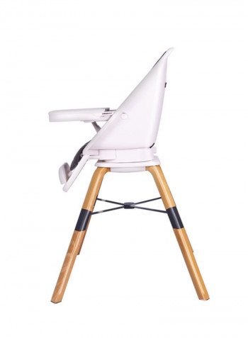 Eat And Learn 4-In-1 Convertible Wooden Baby High Chair, 6M-10Y, Grey