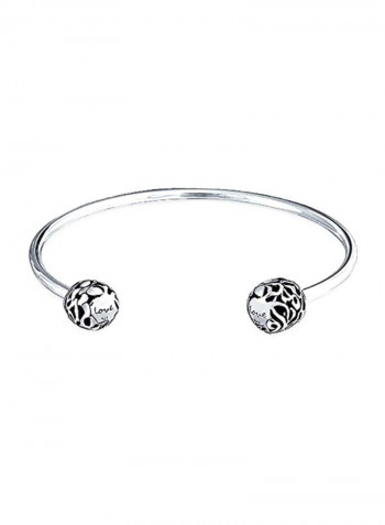 925 Sterling Silver Starter Charm Cuff