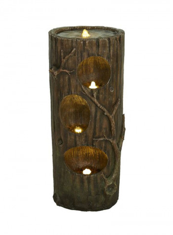 Ebba Fountain Brown/Green 33x41x101cm