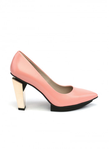 Lev Pumps Peach