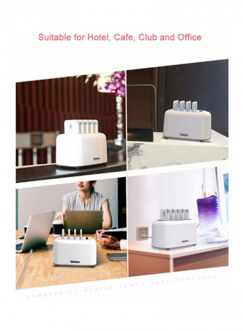 5-In-1 Power Station 10000mAh White