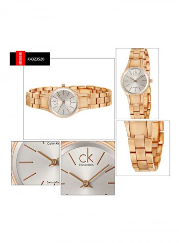 Women's Stainless Steel Analog Watch K4323520