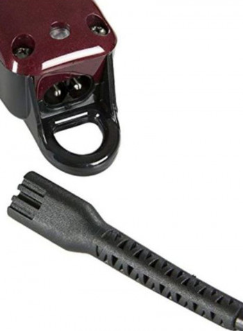Cordless Magic Clip Trimmer Red 6.25inch