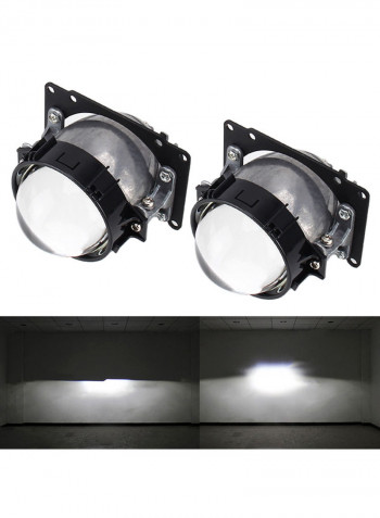 IPHCar i2 2.8 Inch DC12V 35W 6000K 4000LM LED Headlight Lamp With 3 High Power Lamp Beads For Left Driving