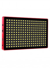 Portable LED Dimmable Fill Light With OLED Display Red/Black/Yellow