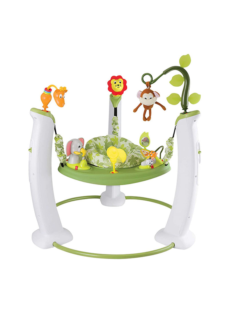 ExerSaucer Jump & Learn Safari Friends Baby Stationary Jumper 4m+
