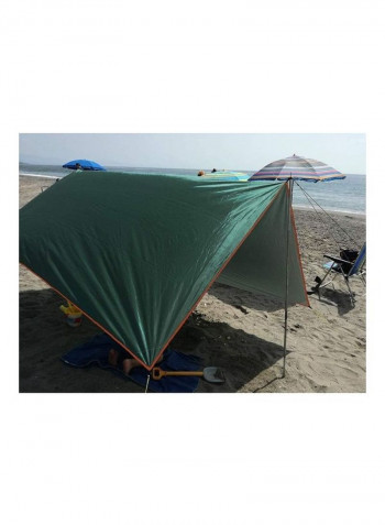 3x4m Awning Waterproof Tarp Tent Shade Ultralight Garden Canopy Sunshade Outdoor Camping Hammock Rain Fly Beach Sun Shelter 300*400cm