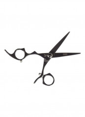 True Left Handed Swivel Shear Scissor Black Titanium 5.5inch