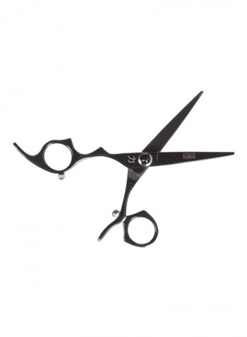 True Left Handed Swivel Shear Scissor Black Titanium 5.5inch