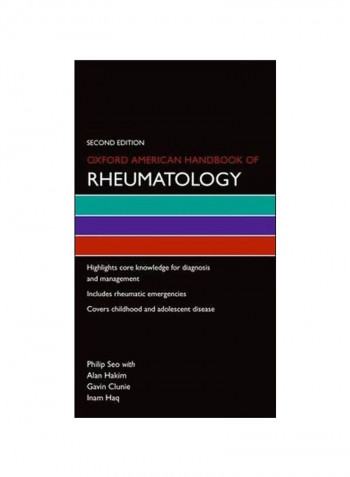 Oxford American Handbook Of Rheumatology Hardcover 2