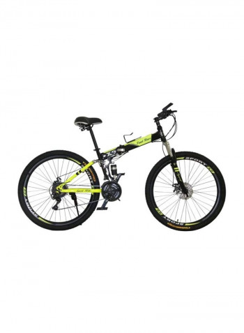 Dual Suspension Folding Mountain Bike 132x20x72cm 132x20x72cm