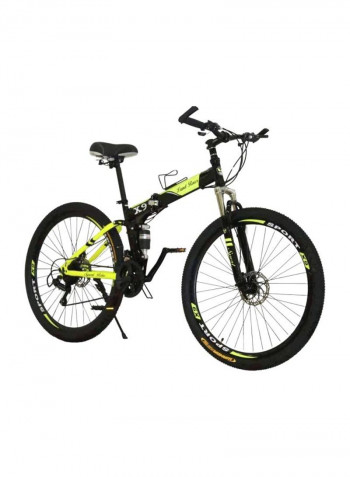 Dual Suspension Folding Mountain Bike 132x20x72cm 132x20x72cm