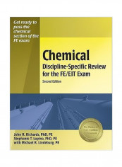 Chemical Discipline-specific Review For The Fe/eit Exam Paperback 2