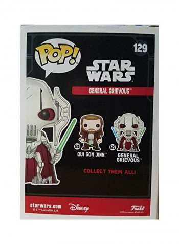 Star Wars General Grievous Vinyl Collectible 4x7inch