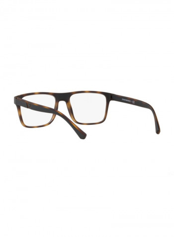 Men's Rectangular Eyeglasses - Lens Size: 54 mm
