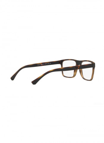 Men's Rectangular Eyeglasses - Lens Size: 54 mm
