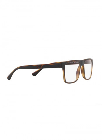 Men's Rectangular Eyeglasses - Lens Size: 54 mm